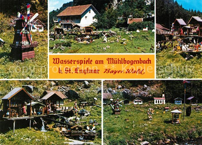 St Englmar Wasserspiele am Muehlbogenbach
