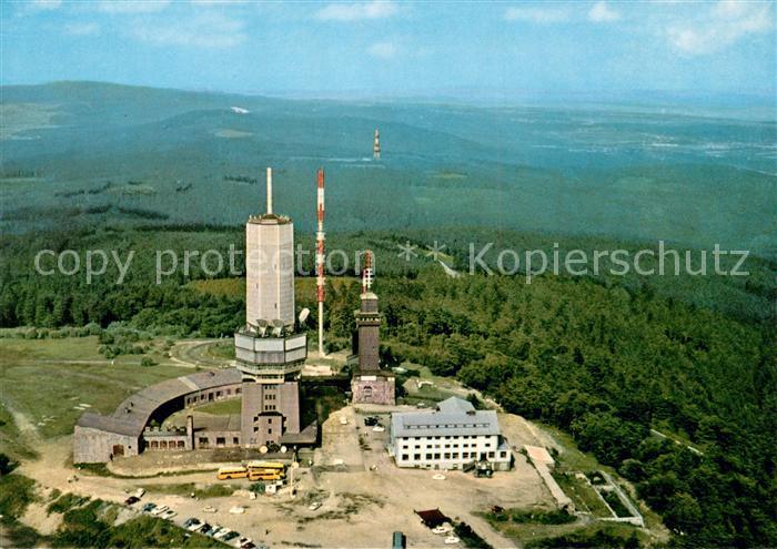 Grosser Feldberg Taunus Fliegeraufnahme Fernmelde Fernseh UKW Sender