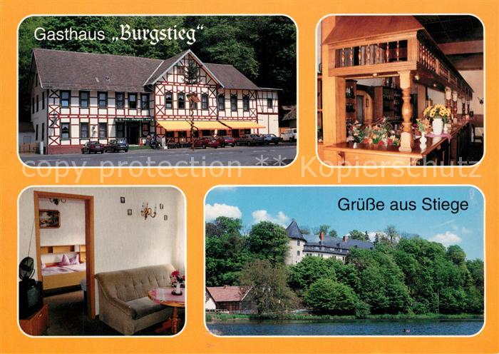Stiege Gasthaus Pension Burgstieg