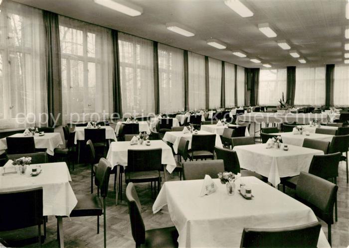 Ahlbeck Ostseebad FDGB Erholungsheim Fortschritt Speiseraum