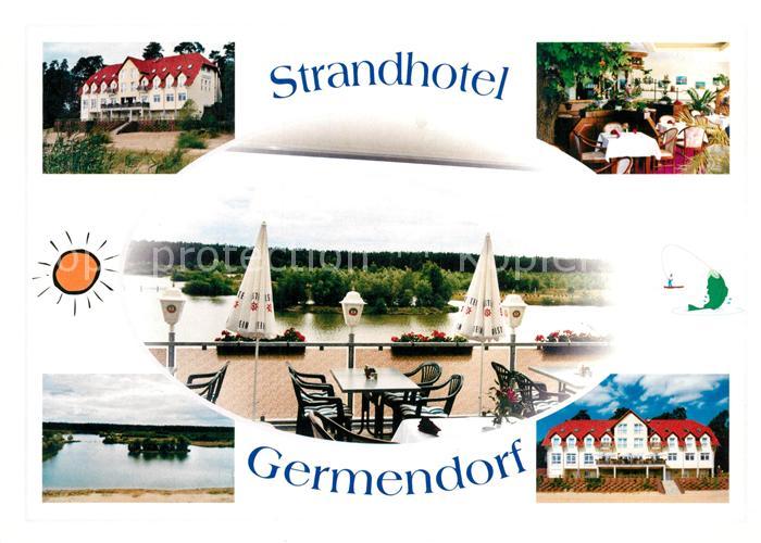 Germendorf Strandhotel Restaurant Terrasse See