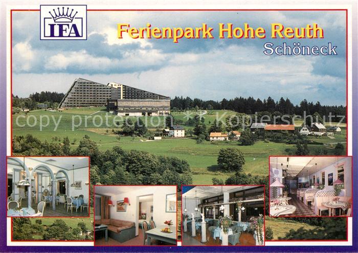 Schoeneck Vogtland Ferienpark Hohe Reuth Restaurant Appartement Pizzeria