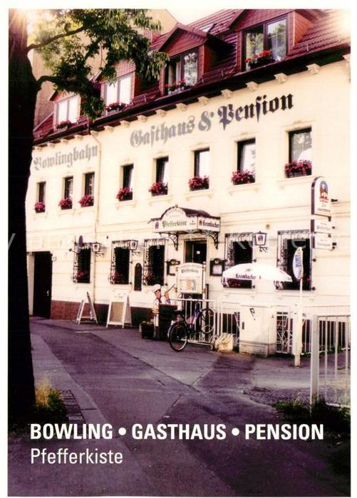LEIPZIG Sachsen Bowling Gasthaus Pension Pfefferkiste