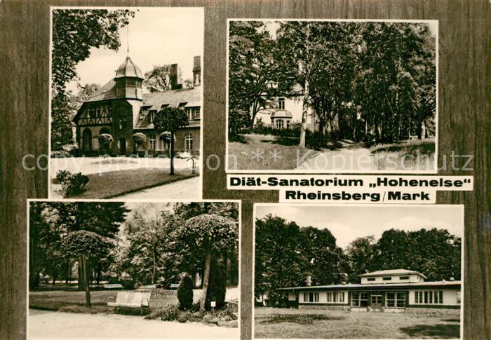 Rheinsberg Diaet Sanatorium Hohenelse Park