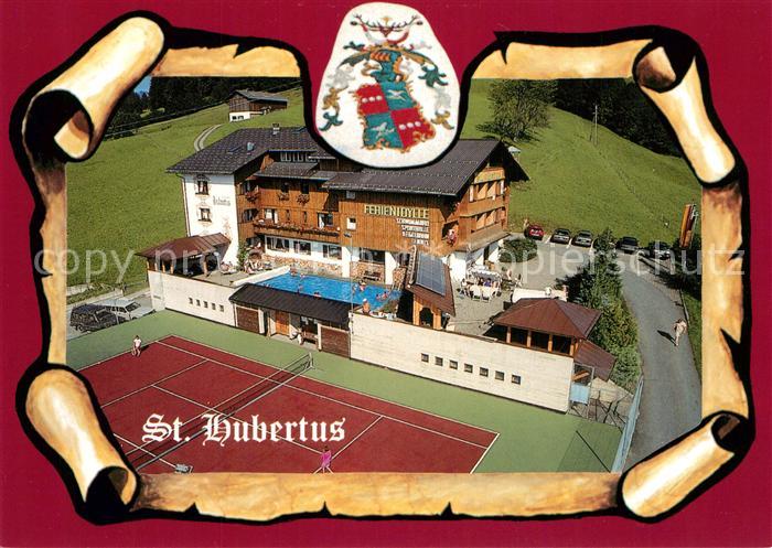 Grossdorf Egg Ferienidylle St Hubertus Hotel Tennis Swimming Pool Fliegeraufnahm