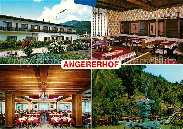 Anger Steiermark Gasthof Pension Angererhof Restaurant Garten