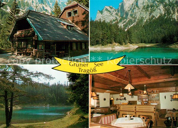 Tragoess Seerestaurant Gruener See Alpen