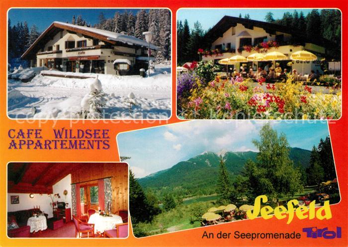 Seefeld Tirol Cafe Haus Wildsee Appartements Landschaftspanorama