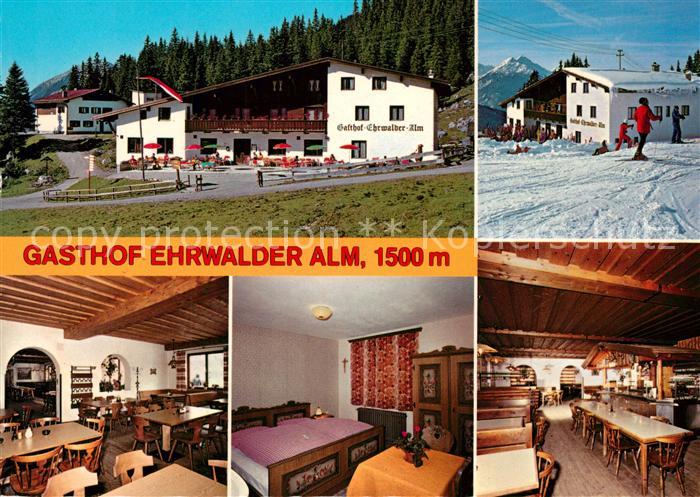 Ehrwald Tirol Gasthof Ehrwalder Alm Wintersport Alpen
