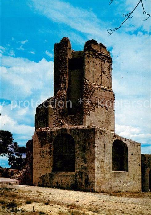 Nimes La Rome francaise Tour Magne Citadelle
