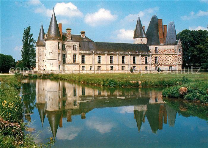 Mortree Chateau d O facade sud et ses canaux Schloss