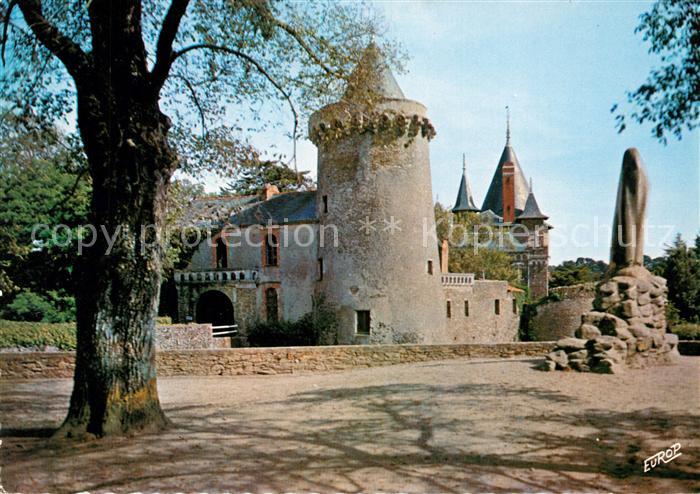 Pornic Le Chateau et la Vierge