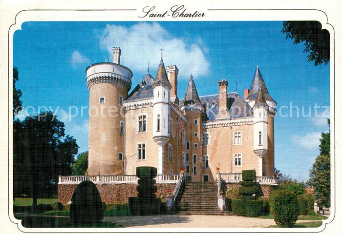 Saint-Chartier Chateau ancienne Forteresse du XVe siecle