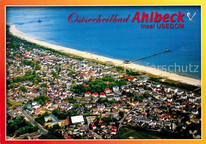Ahlbeck Ostseebad Fliegeraufnahme