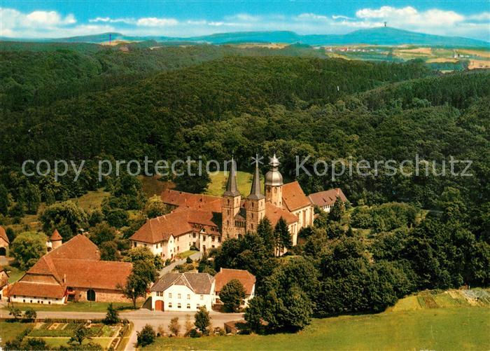 Marienmuenster Ehemalige Abteikirche Fliegeraufnahme