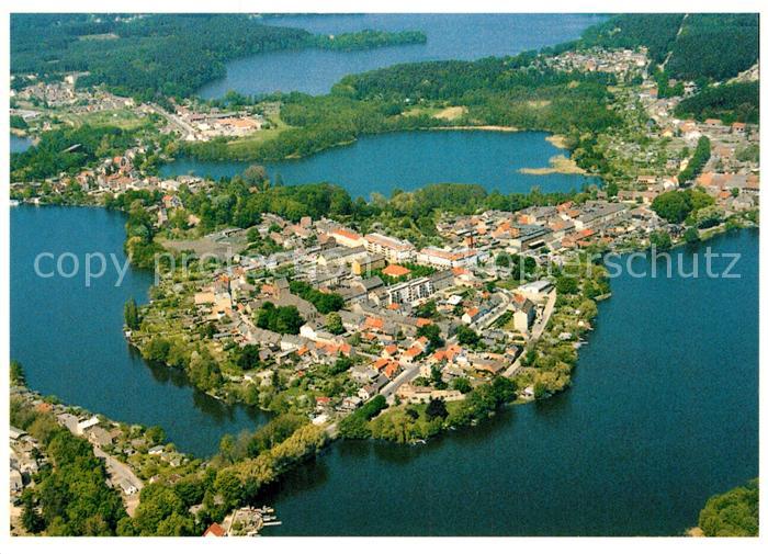Lychen Naturpark Uckermaerkische Seen Fliegeraufnahme