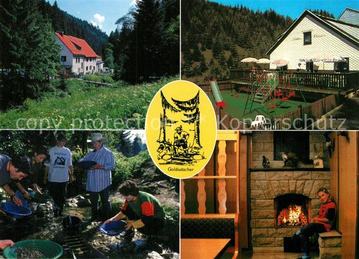 Steinheid Gasthof Thomas Muentzer Biergarten Goldgraeberclaim