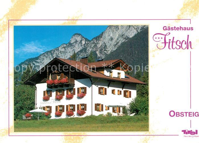 Obsteig Tirol Gaestehaus Fitsch Alpen