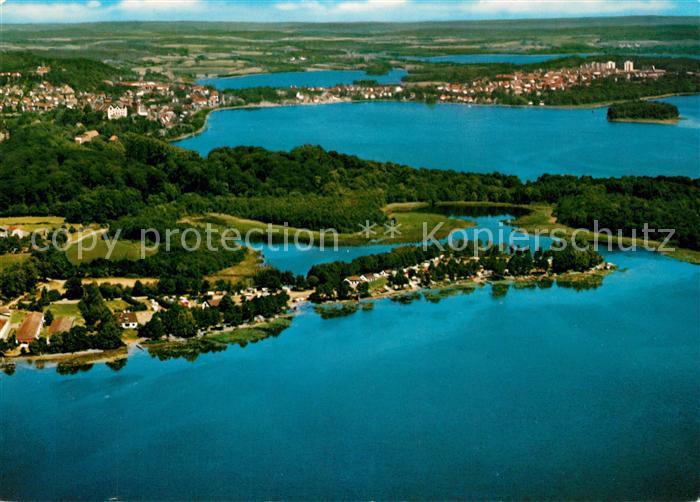 Ploen See Naturpark Holsteinische Schweiz Fliegeraufnahme