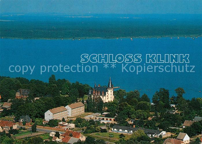 Klink Waren Schloss Klinik aus der Neo Renaissance Mecklenburgische Seenplatte F