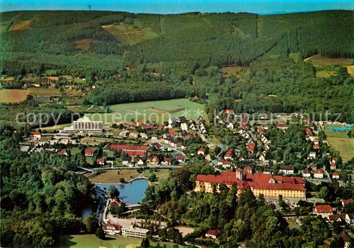 Bad Iburg Kurort Teutoburger Wald Fliegeraufnahme