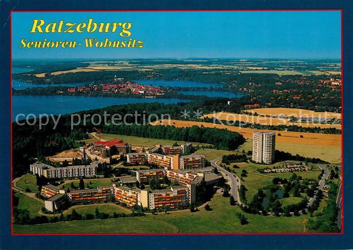 Ratzeburg Seniorenwohnsitz Naturpark Lauenburgische Seen Fliegeraufnahme