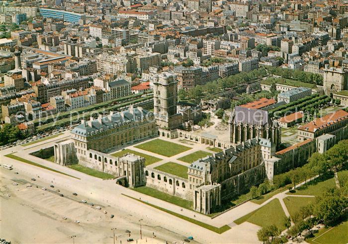Vincennes Chateau vue aérienne