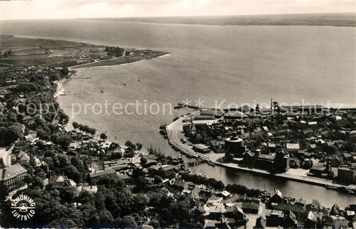 Eckernfoerde Fliegeraufnahme