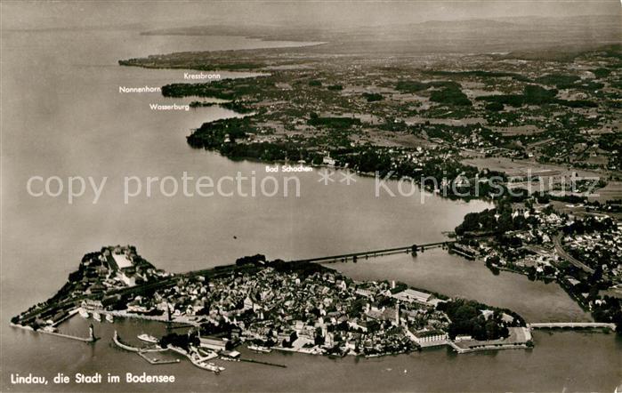 Lindau Bodensee Fliegeraufnahme