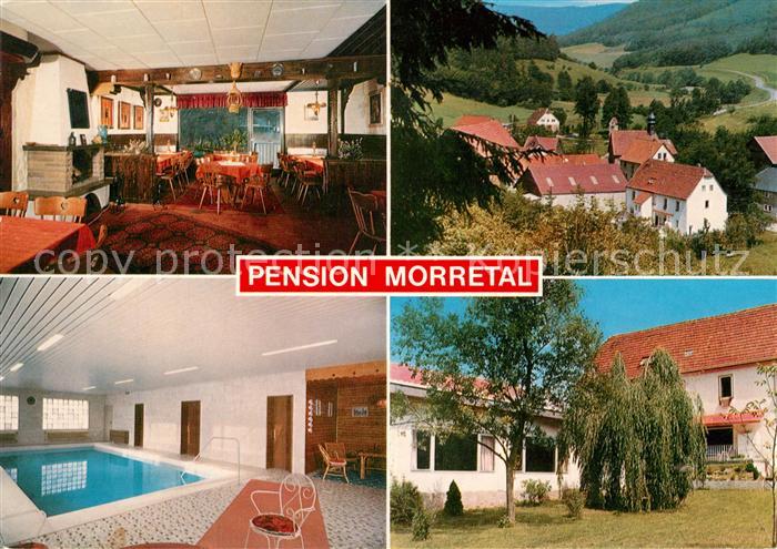 Amorbach Miltenberg Pension Morretal Gaststube Hallenbad Panorama