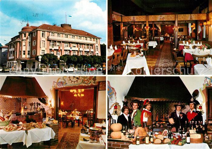 GARMISCH-PARTENKIRCHEN Bayern Hotel Vierjahreszeiten Speisesaal Grill Restaurant
