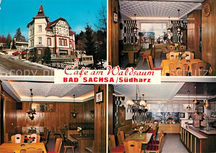Bad Sachsa Harz Cafe am Waldsaum Gaststube Theke