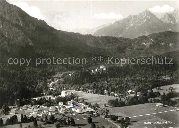 Hohenschwangau Koenigsschloss Hohenschwangau Panorama