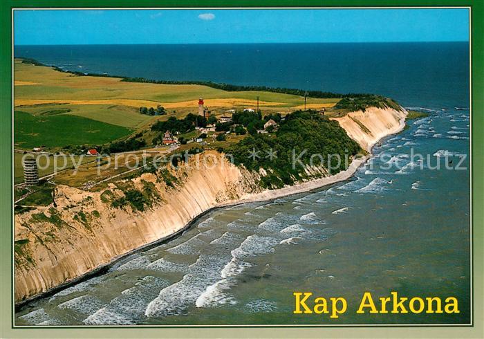 Insel Ruegen Kap Arkona Fliegeraufnahme