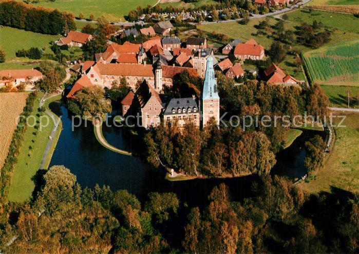 Raesfeld Schloss Raesfeld Fliegeraufnahme