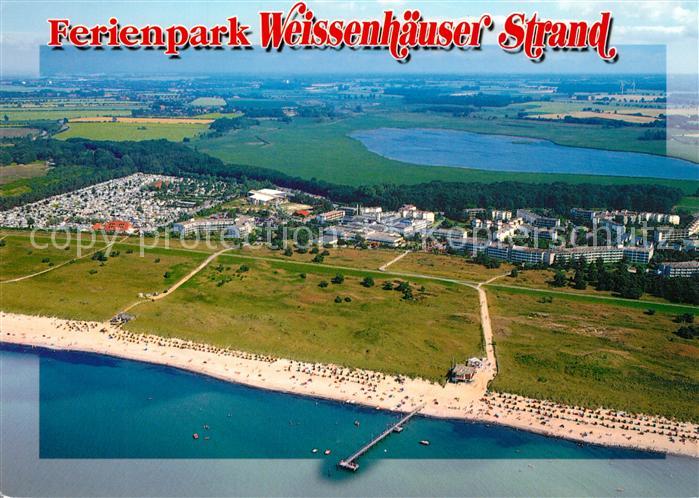 Weissenhaeuser Strand Ferienpark Fliegeraufnahme