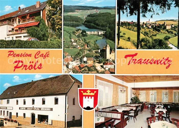 Trausnitz Pension Cafe Proels Gaststube Panorama
