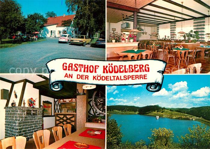 Nordhalben Gasthof Koedelberg Gastraeume Koedeltalsperre