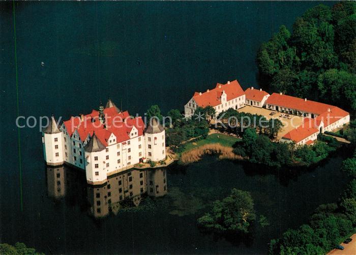 Gluecksburg Ostseebad Schloss Gluecksburg Fliegeraufnahme
