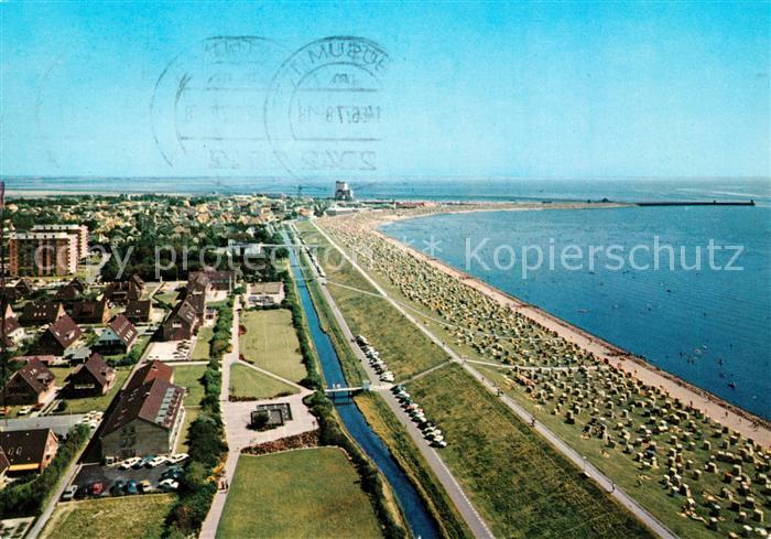 Buesum Nordseebad Fliegeraufnahme