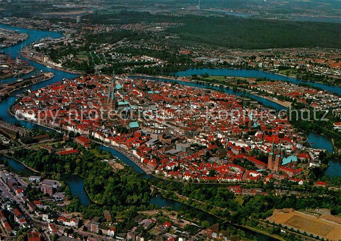 Luebeck Fliegeraufnahme