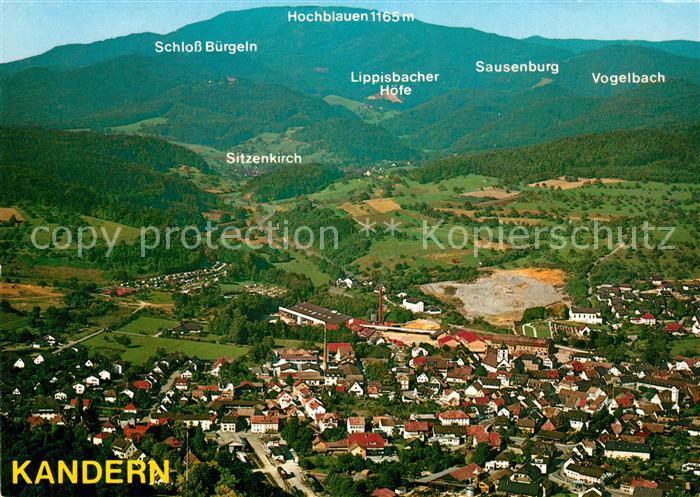 Kandern Fliegeraufnahme