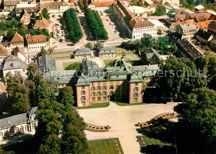 Schwetzingen Schloss mit Schlossgarten Fliegeraufnahme