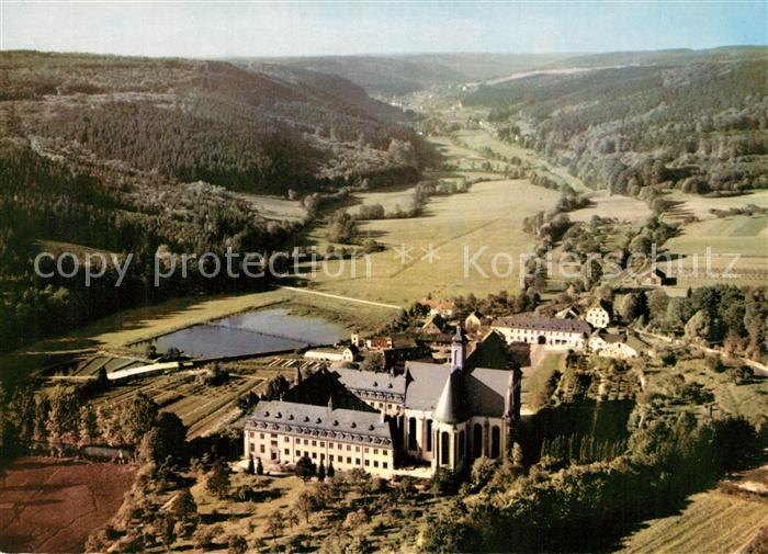 Eifel Region Kloster Himmerod Fliegeraufnahme