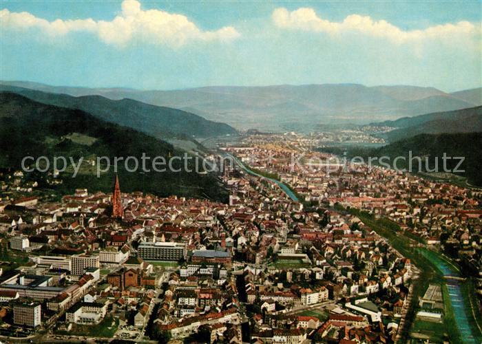 Freiburg Breisgau Fliegeraufnahme