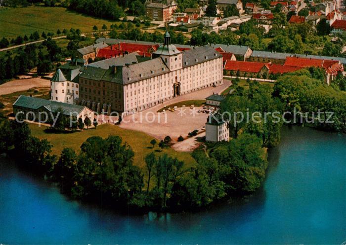 Schleswig Schlei Schloss Gottorf mit Burgsee Fliegeraufnahme