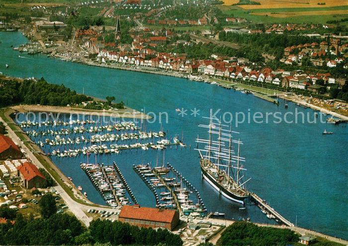 Travemuende Ostseebad Fliegeraufnahme