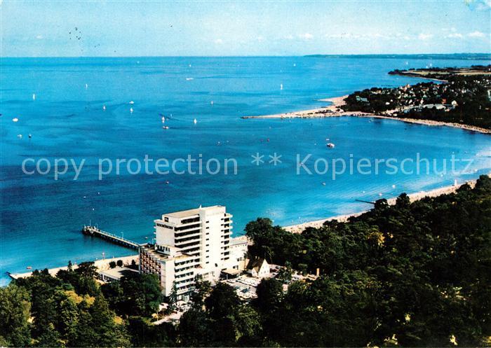 Timmendorfer Strand Kurhaus Hotel Seeschloesschen Fliegeraufnahme