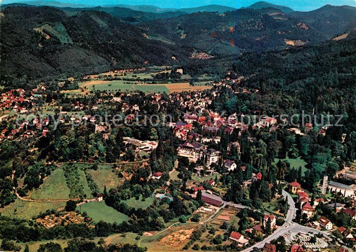 Badenweiler Fliegeraufnahme Thermalheilbad