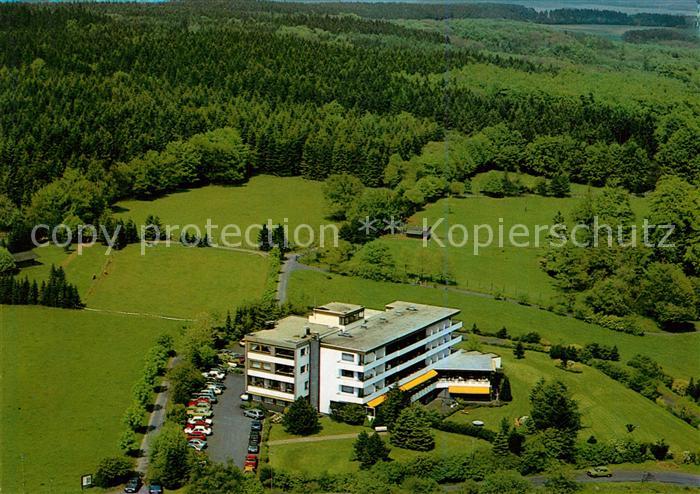 Bad Marienberg Ferien Schroth Kneipp Kurhotel Wildpark Fliegeraufnahme